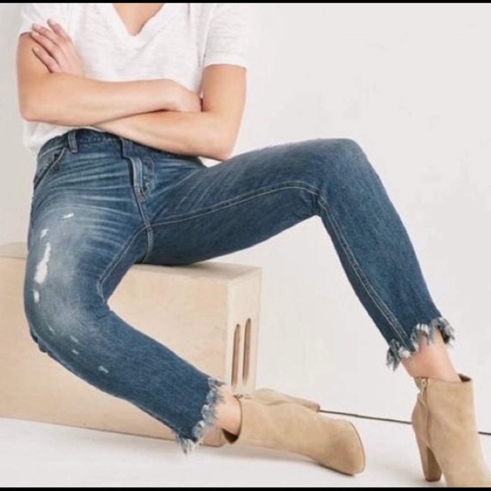 New Lucky Brand Sienna Slim Boyfriend jeans.